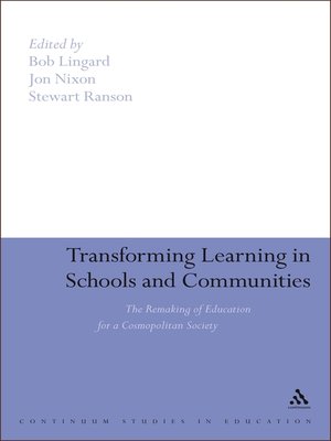 cover image of Transforming Learning in Schools and Communities